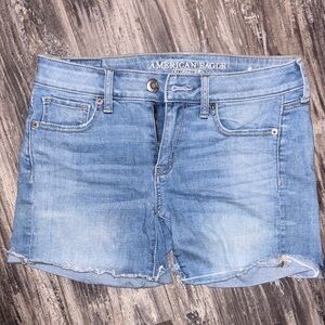 American Eagle Outfitters Light Blue Jean Shorts